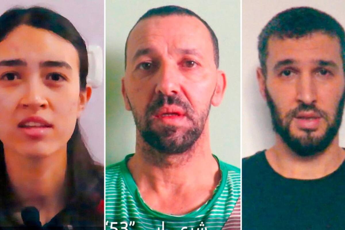 Hamás difunde videos propagandísticos de rehenes cautivos en Gaza