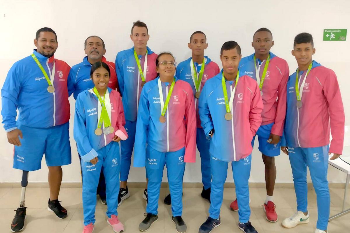 Atlántico cosechó 17 medalla en el Nacional de Paratletismo