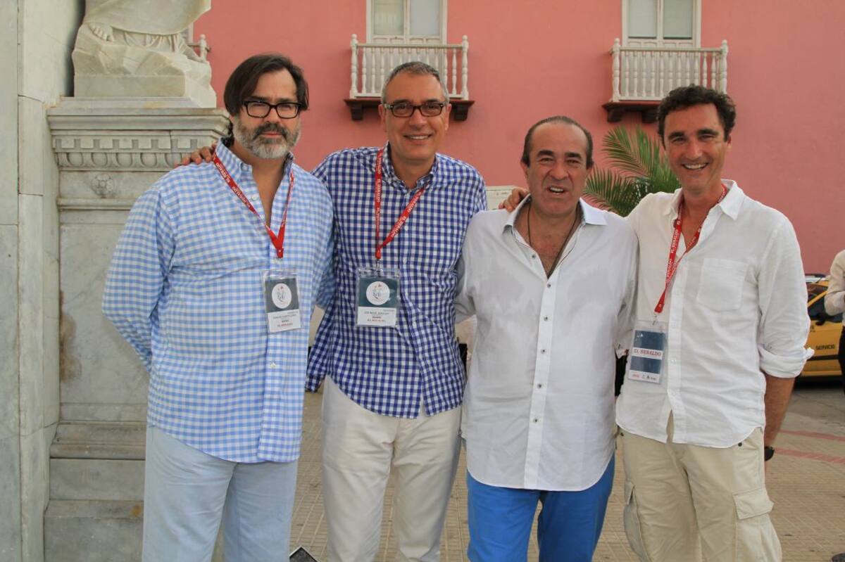 Francisco Samper, José Miguel Sokoloff, Cristian Toro y Jon Ruiz.