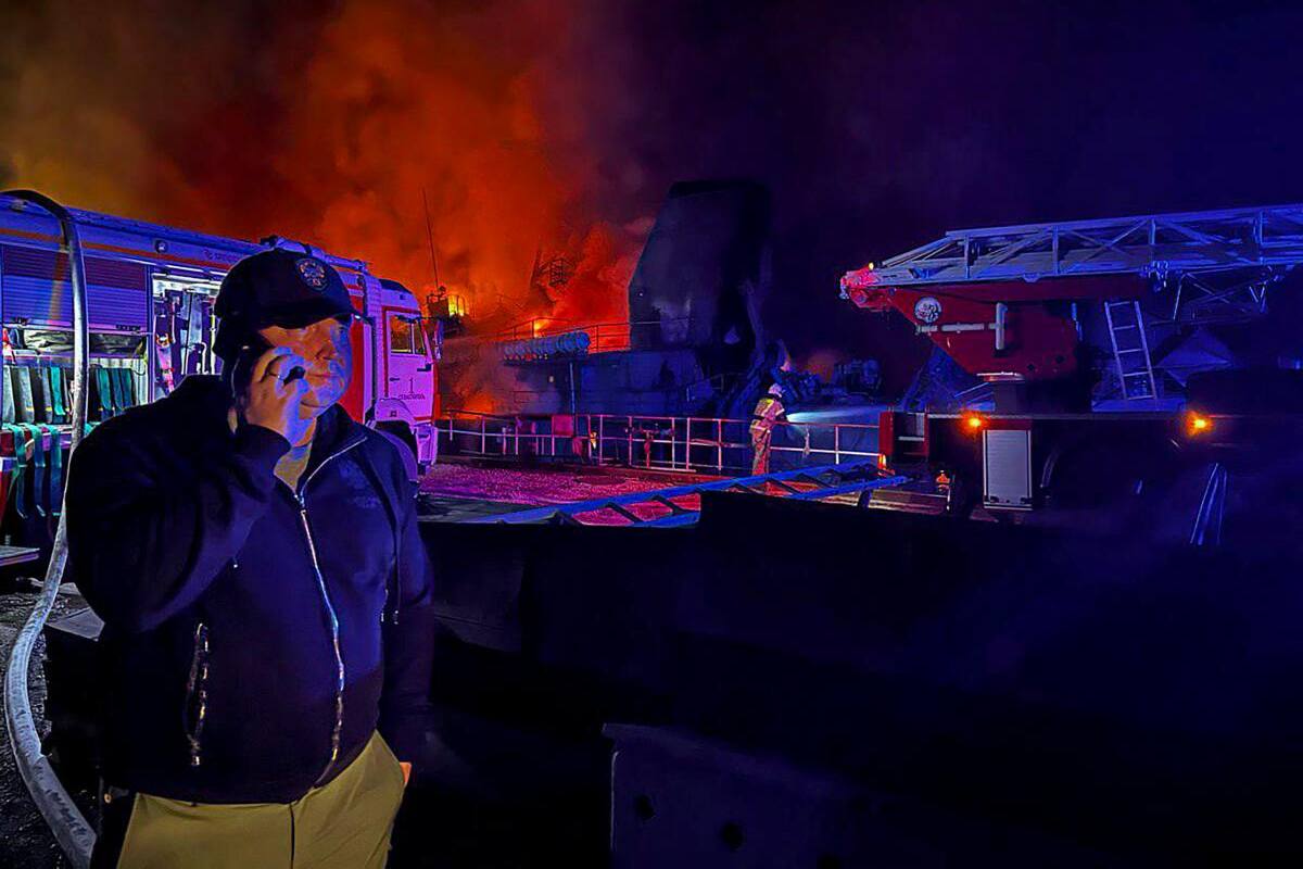 Ucrania golpea flota rusa en Crimea; Putín estrecha relaciones con Corea