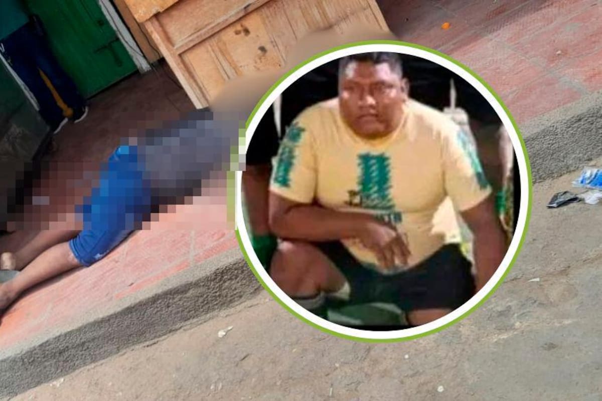 Sicarios asesinaron de 3 balazos a tendero y futbolista en pleno mercado
