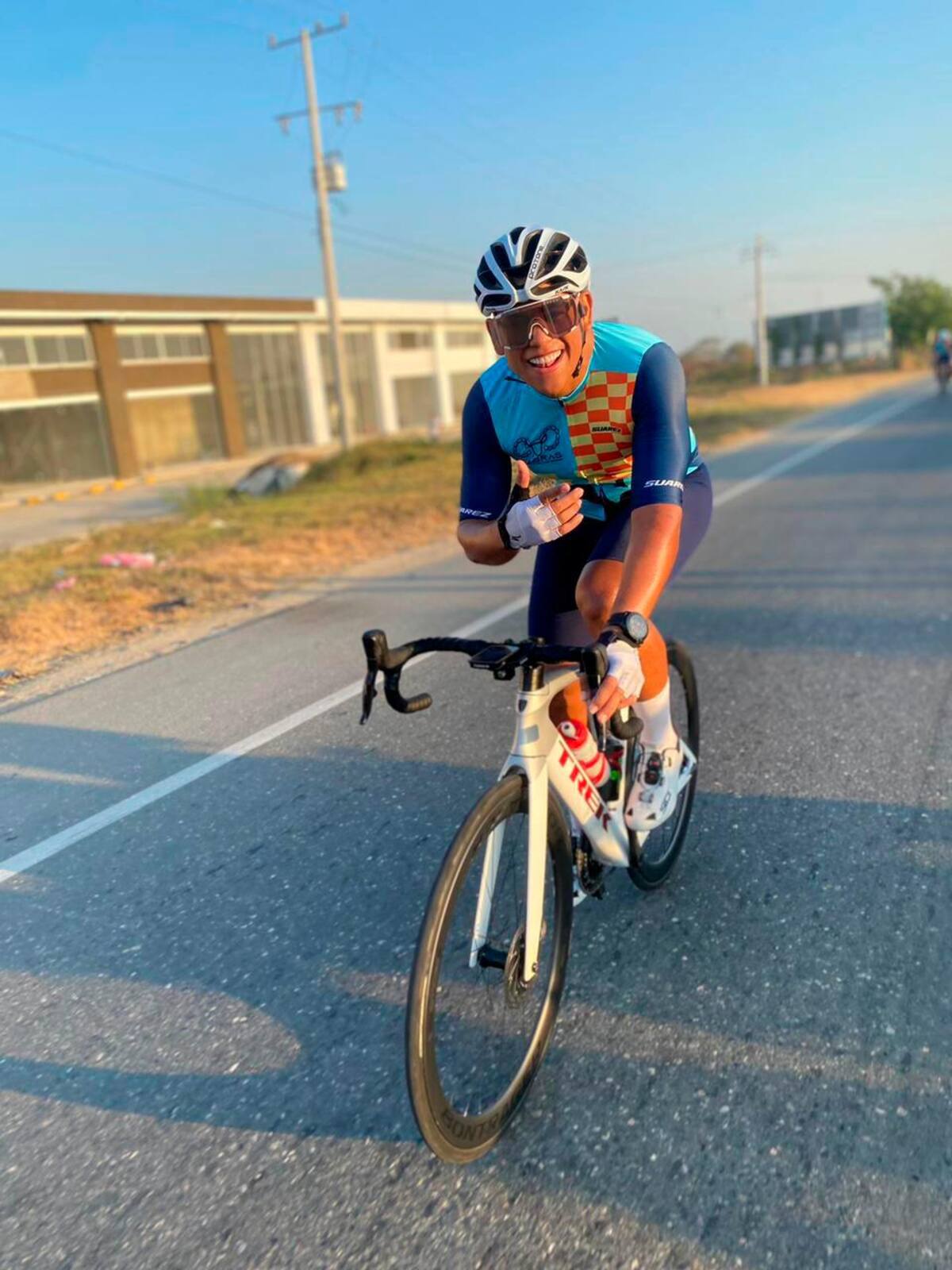 Cristian Camilo Céspedes, de Las Cabras, afirma que dará todo para estar en el podio. //Cortesía