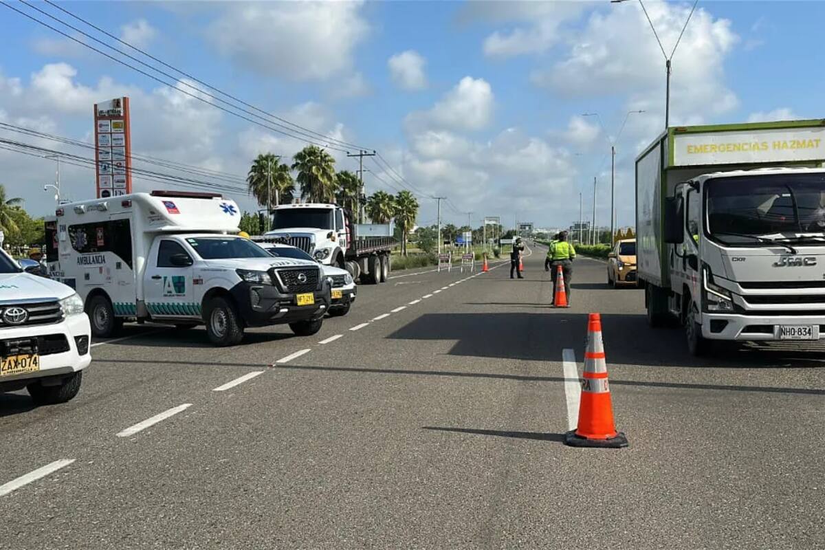 49 mil vehículos se movilizaron por las carreteras de Bolívar en Navidad