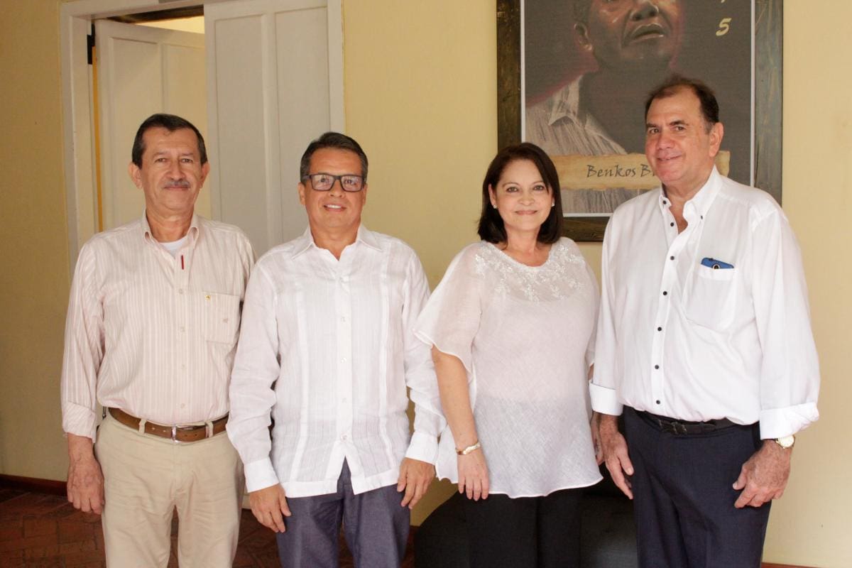 Jaime Castro, Jaime Torrado, Lucy Rico y Ricardo Puente.