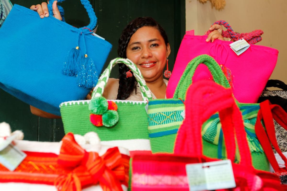 Ericka García, una artesana joven del pueblo. Fotos: Julio Castaño/ El Universal/