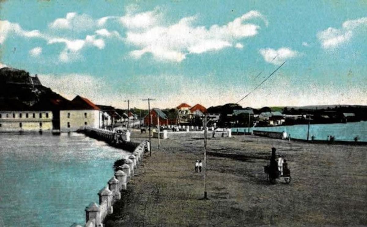 Cartagena, Paseo de Heredia, 1936.