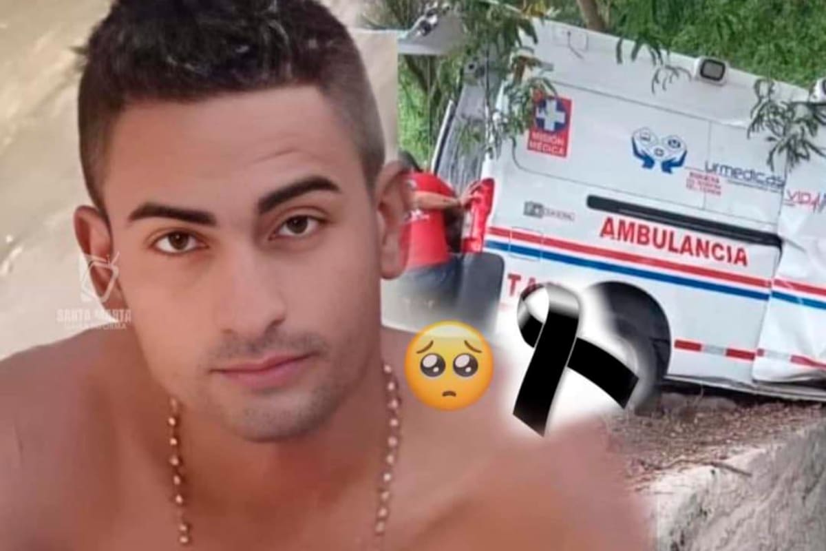 Ambulancia atendía emergencia y chocó contra árbol: murió enfermero