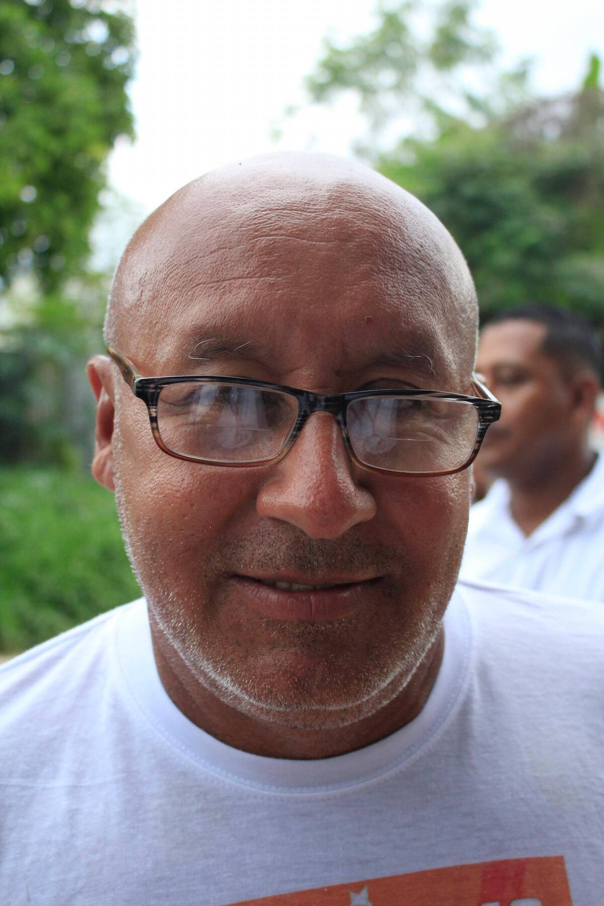 Oscar Jiménez, habitante Turbaco.