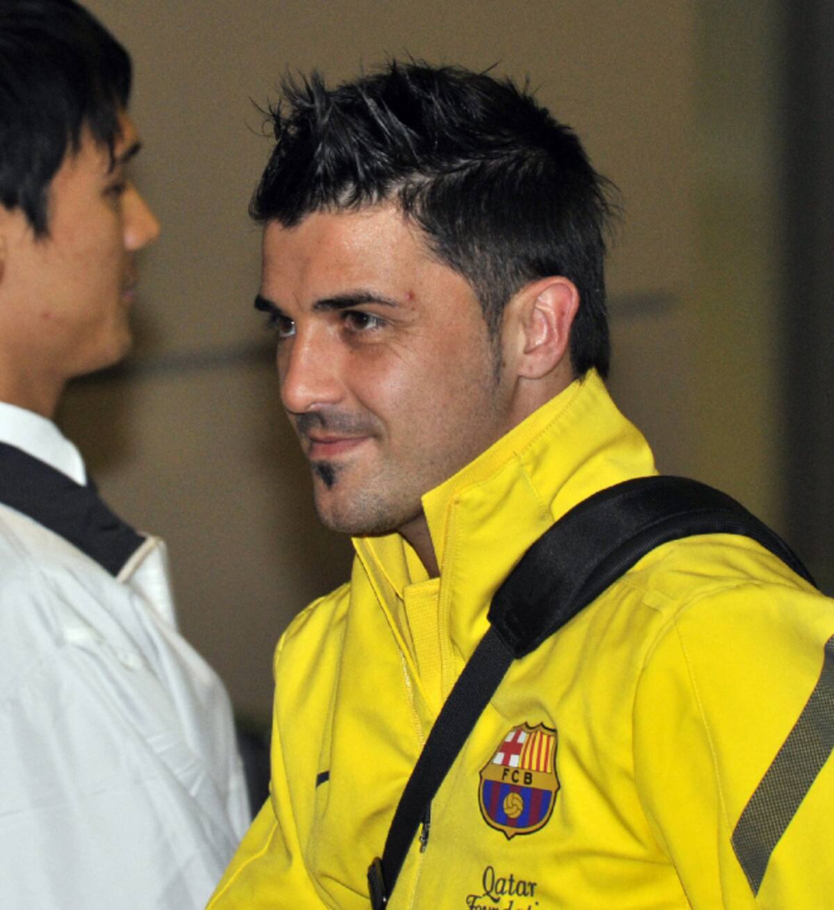 David Villa, delantero del FC Barcelona. AFP YOSHIKAZU TSUNO