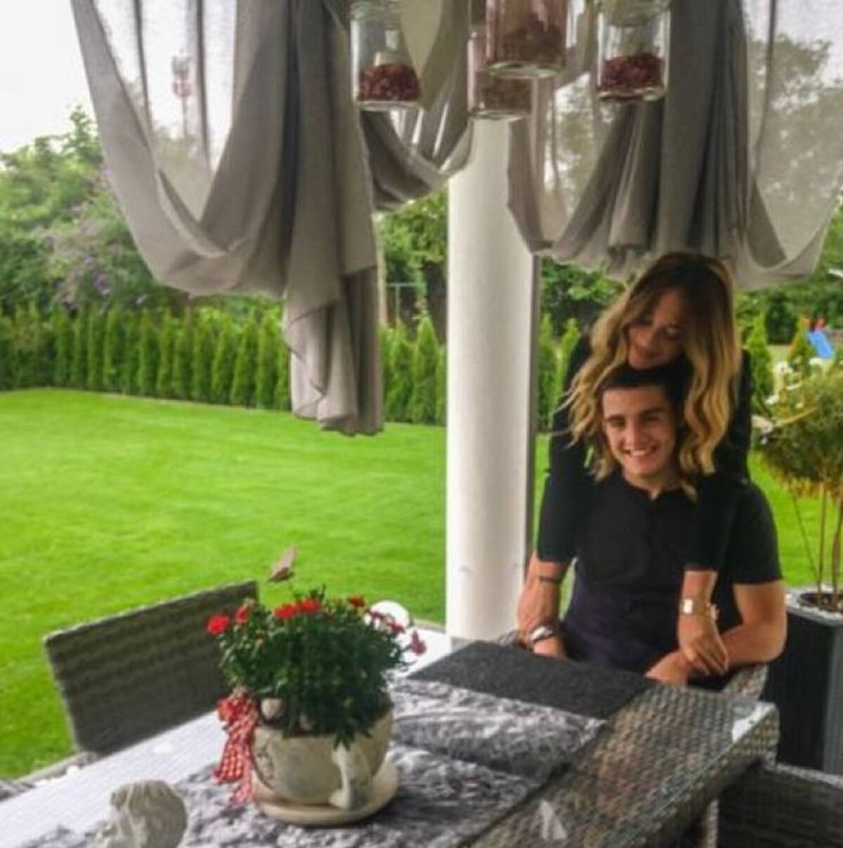 Izabel Andrijanic y Mateo Kovacic. INSTAGRAM