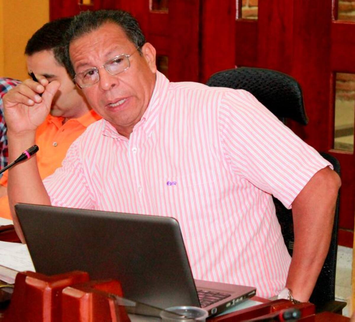 César Pión, concejal de Cartagena de Indias proponente del proyecto. Archivo.