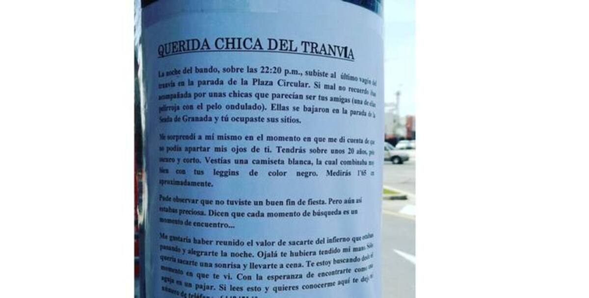 Carta del chico Instagram