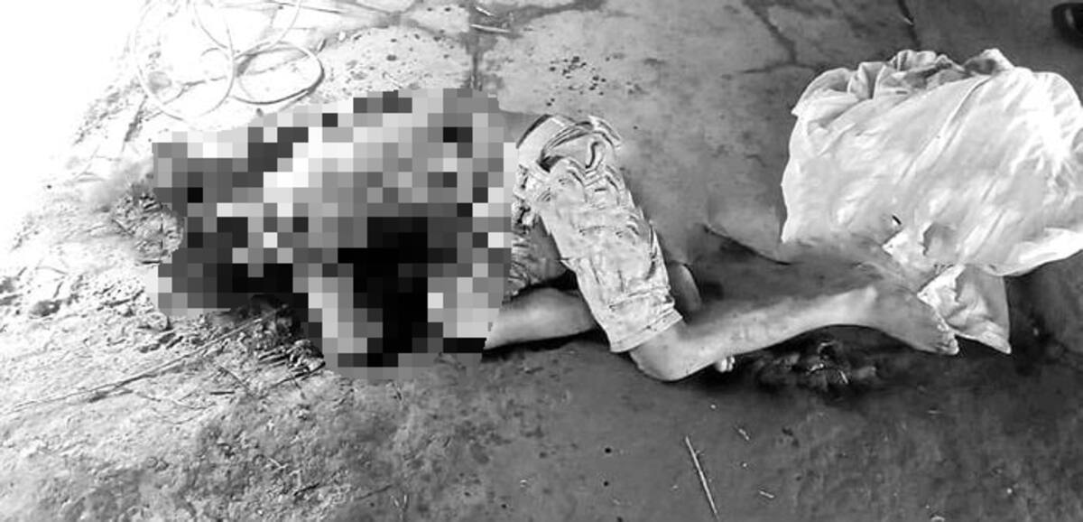 18 años tenía Juan Carlos Pedrozo, muerto a machete en San Fernando, en el Sur de Bolívar. cortesía