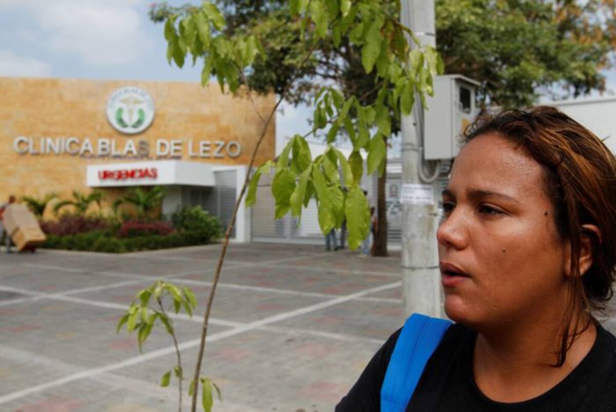 Isabela y su mamá indicaron que el niño fue desatendido por la pediatra de turno. Luis C. Prado