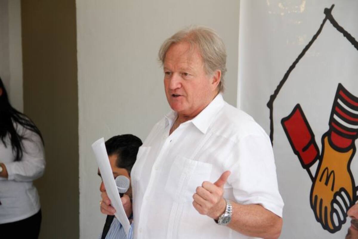 Woods Staton, dueño de la franquicia de McDonald’s en América Latina y presidente del Consejo de Responsabilidad Social de Latinoamérica Arcos Dorados – RMHC. Aroldo Mestre - El Universal