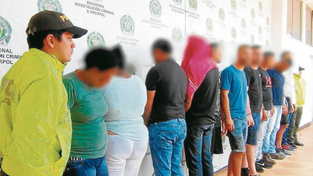 Los operativos donde cayeron los 18 capturados se realizaron en la Torre del Reloj, en el Laguito y en los alrededores de la bomba El Amparo Cortesía