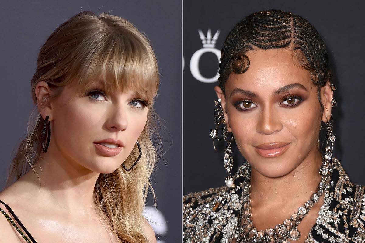 Taylor y Beyoncé pueden hacer historia en los Grammy de la pandemia