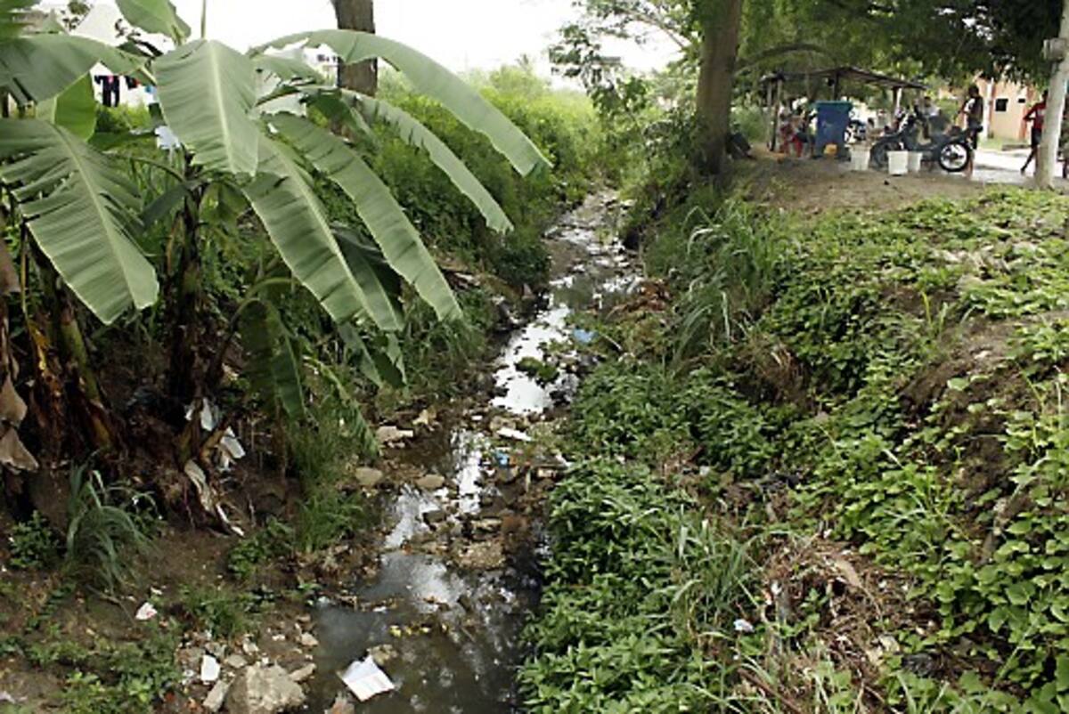 El arroyo de Las Américas será canalizado, dentro del proyecto aprobado por el Consejo Asesor de Regalías. MANUEL SANTIAGO PÉREZ/EL UNIVERSAL/