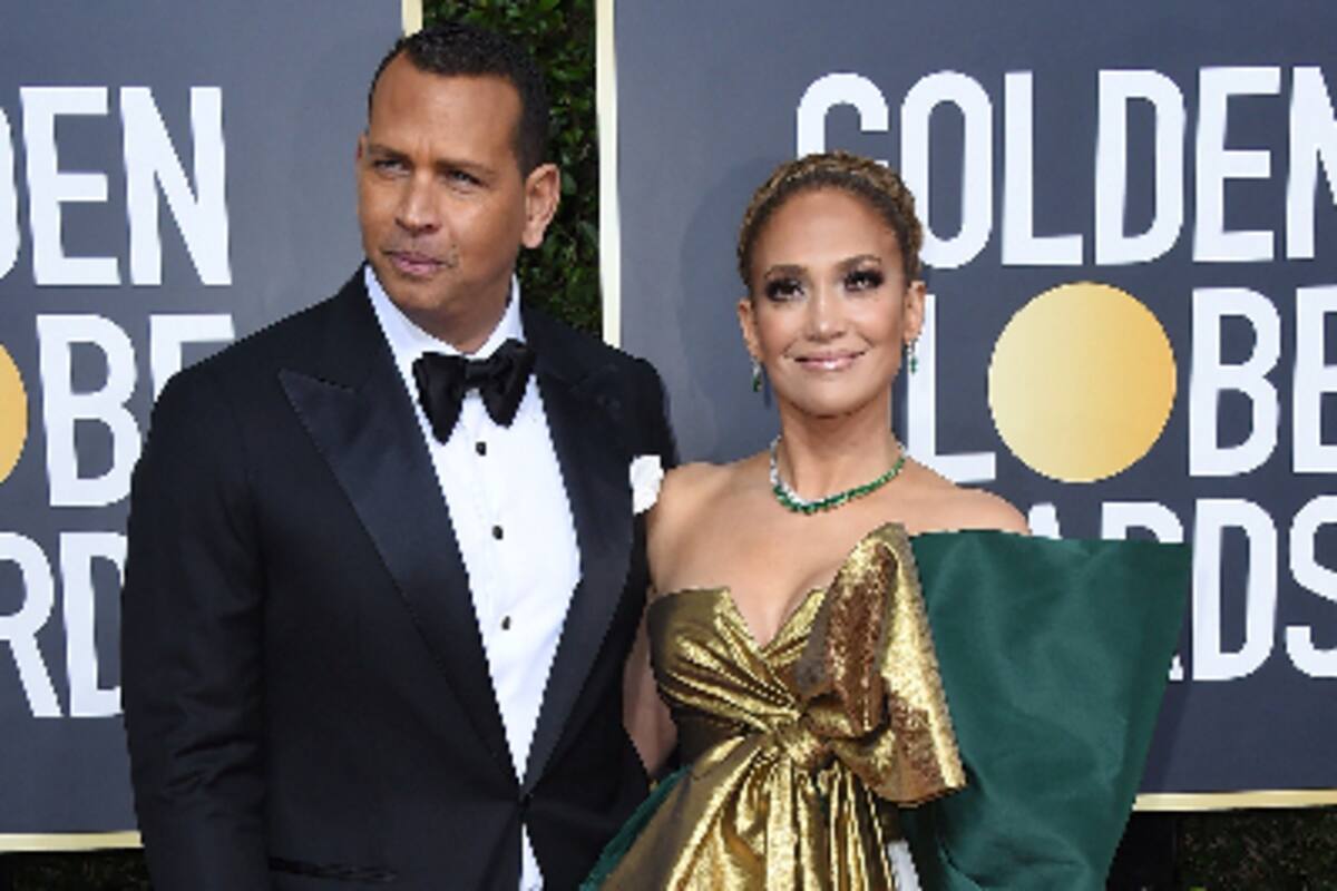 JLo da a entender en los Globos de Oro que se casó con Alex Rodríguez