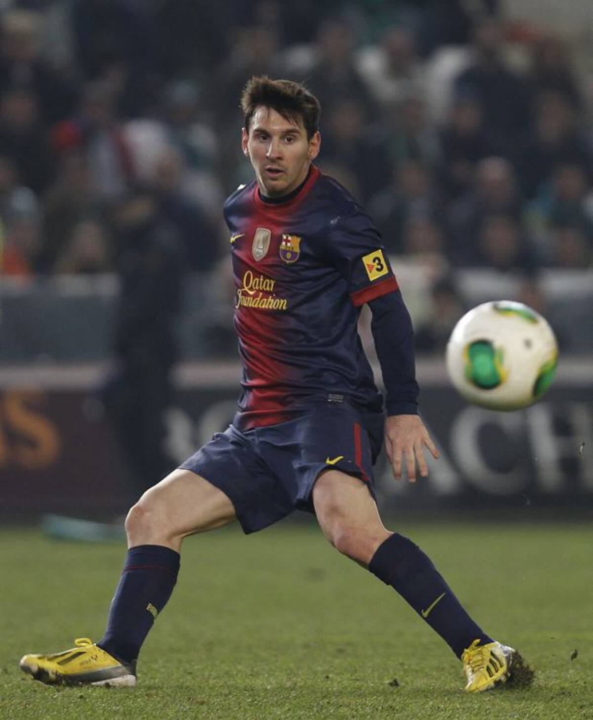 Lionel Messi, jugador del Barcelona. AP