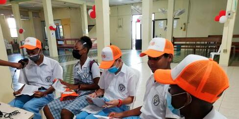 Niños indígenas, raizales y de capitales, celebran el Día de la Lengua