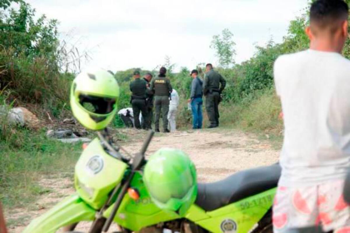 ¡Macabro! Hallan cuerpo calcinado en una trocha entre Membrillal y Turbaco
