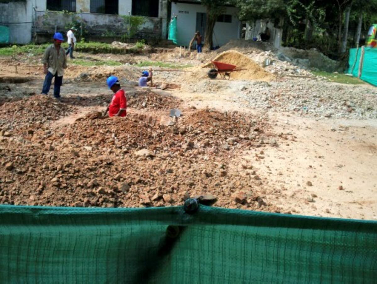 Avanzan las obras de construcción del nuevo Palacio Municipal. Atilano Meza - El Universal