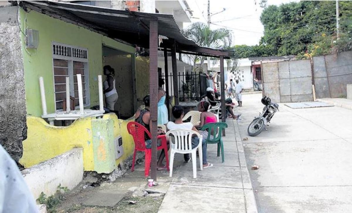 Sector Las Delicias, en La Esperanza, donde ocurrió el triple homicidio en agosto de 2010.