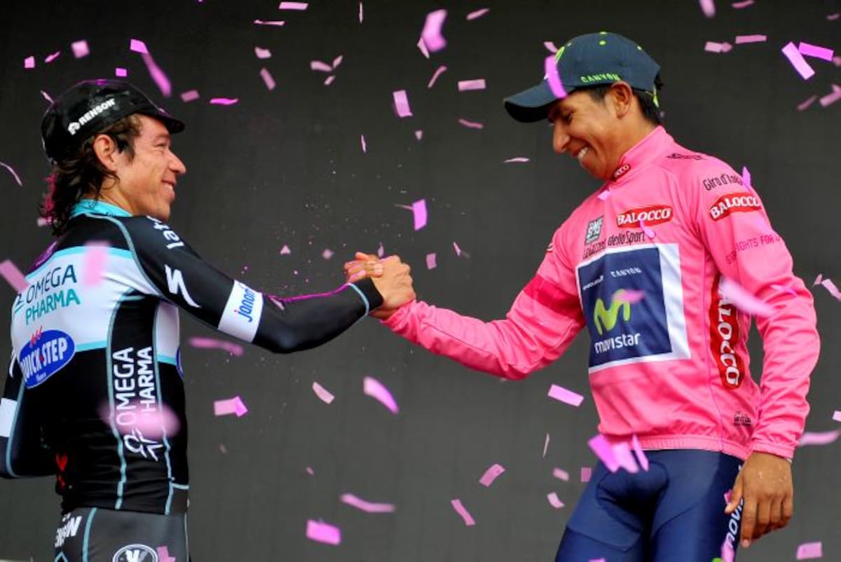 Nairo Quintana ya ganó el Giro de Italia. AP Marco Alpozzi