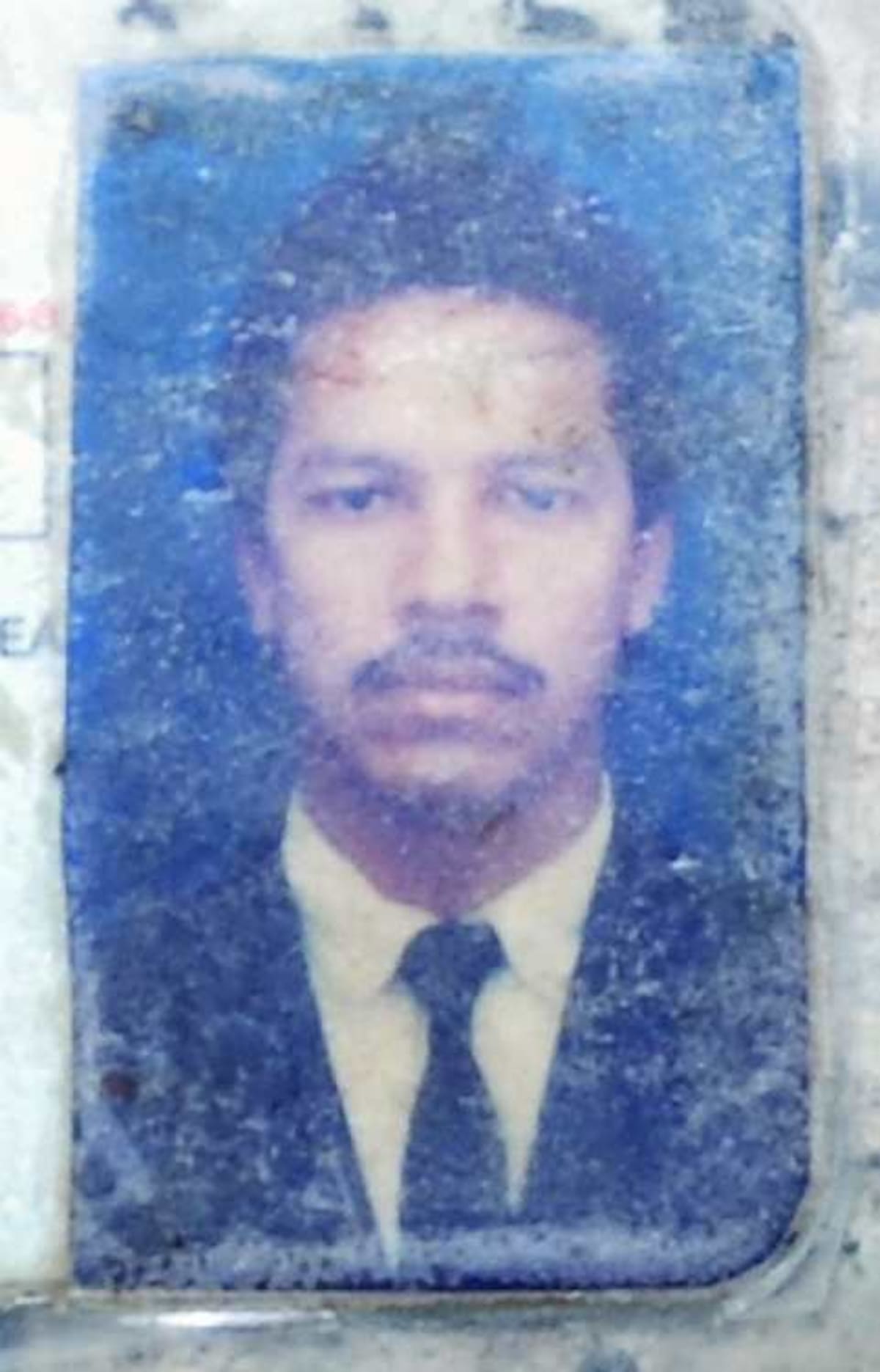 Rafael Gregorio Cuadrado Urbina, técnico de Electricaribe que falleció.