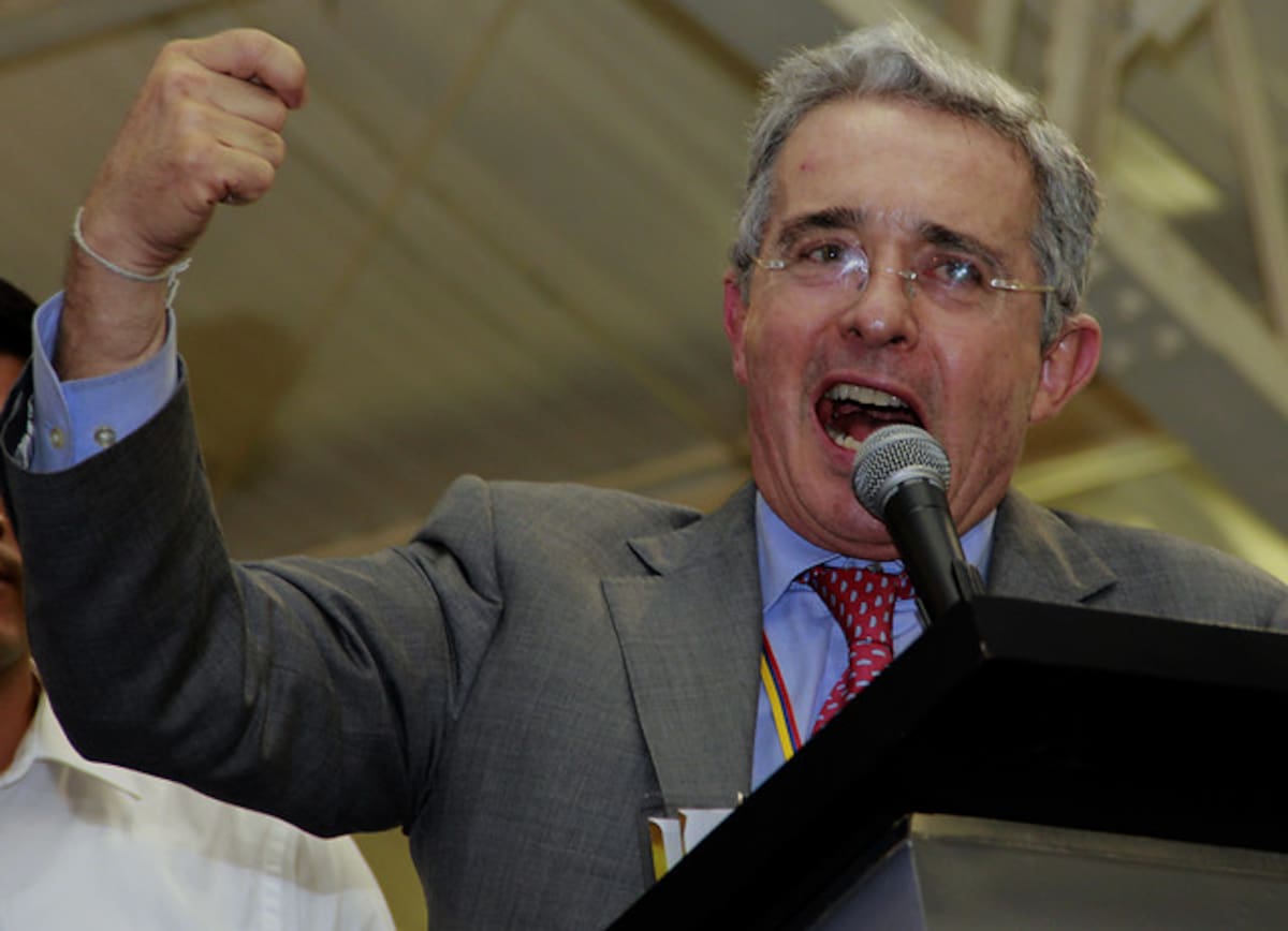 Álvaro Uribe, expresidente de Colombia. COLPRENSA