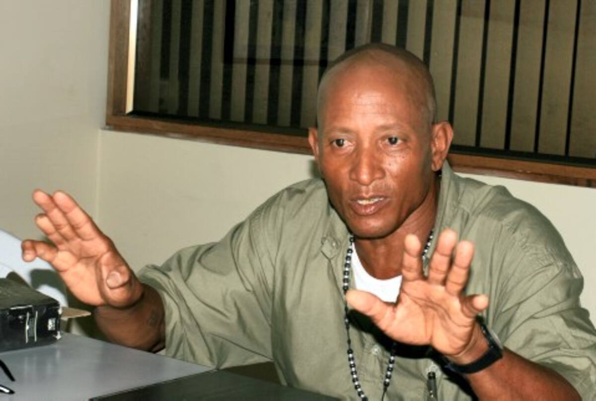 Félix Barrios, presidente de la JAC de El Islote. Félix Barrios, presidente de la JAC de El Islote.