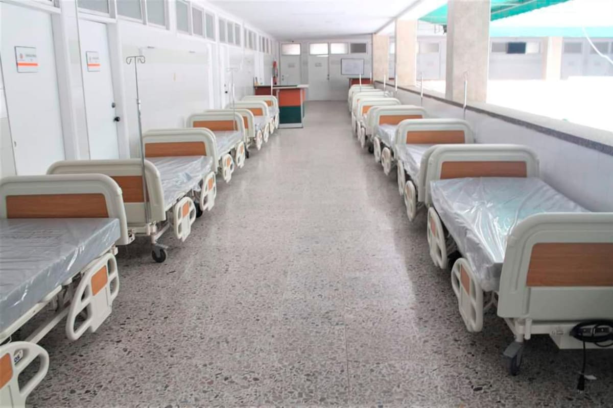 Entregan 71 nuevas camas al Hospital Universitario del Caribe