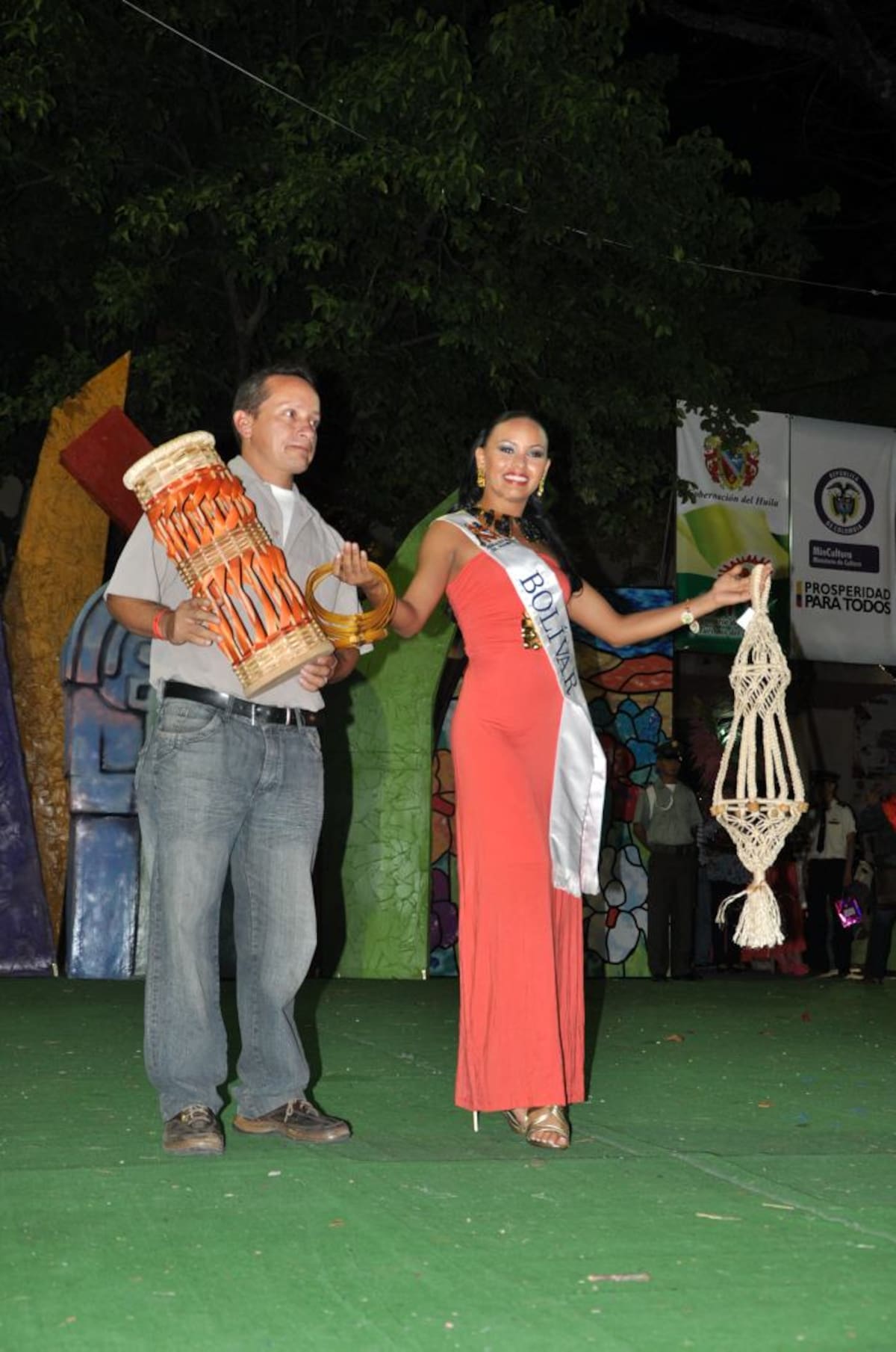 Dayana Margarita Peña Valeta, representante de Bolívar Cortesía Diario del Huila