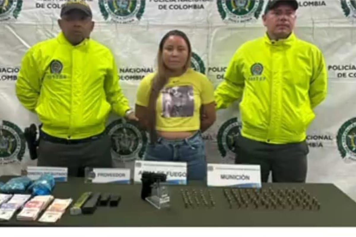 Mujer recibía $10 millones por guardar en su casa armas para el crimen