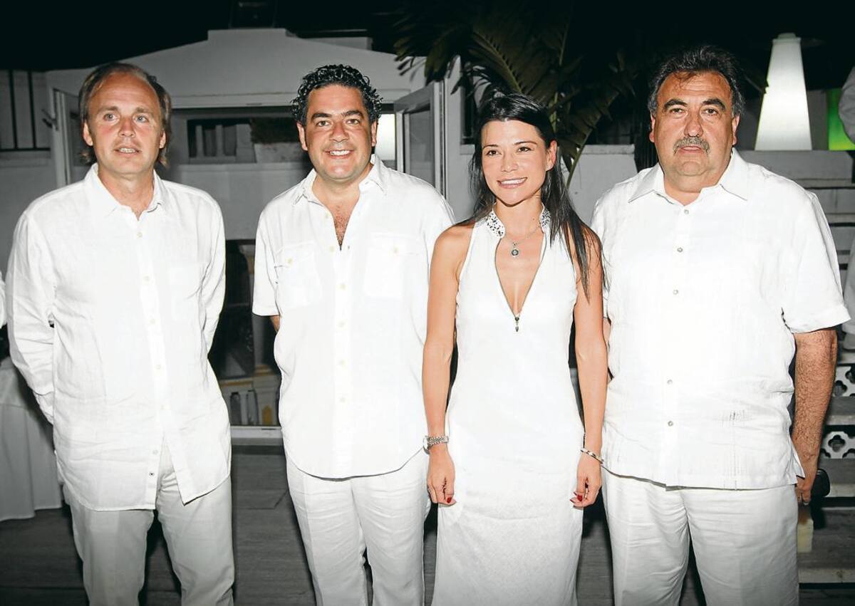 Enrique Ibarra, Germán Osorio, Leyla Rojas y Paul Seeger.