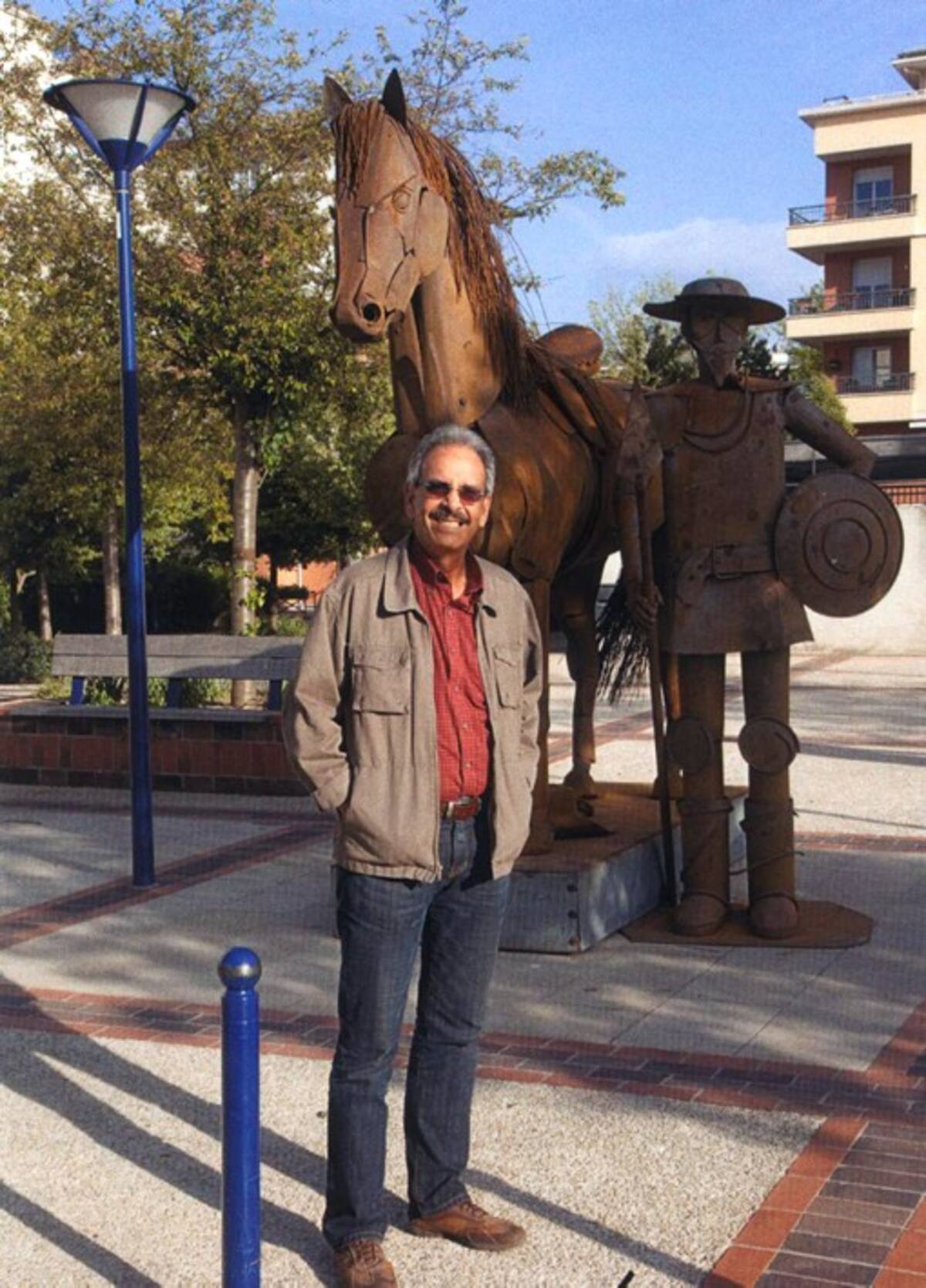 Esculturas en acero realizadas por el escultor Edgardo Carmona. CORTESÍA