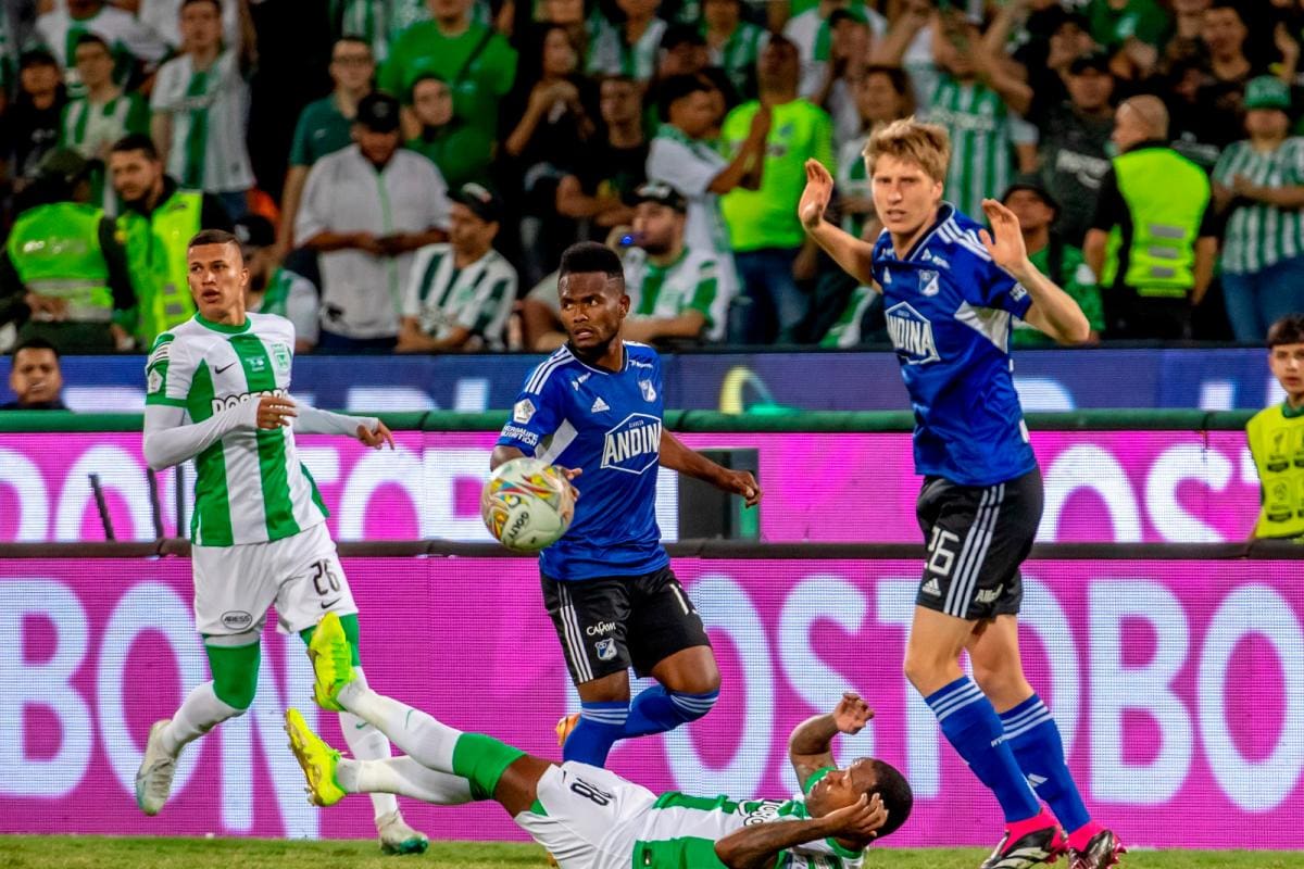 Así les fue a los bolivarenses de Millonarios en la final de ida con Nacional