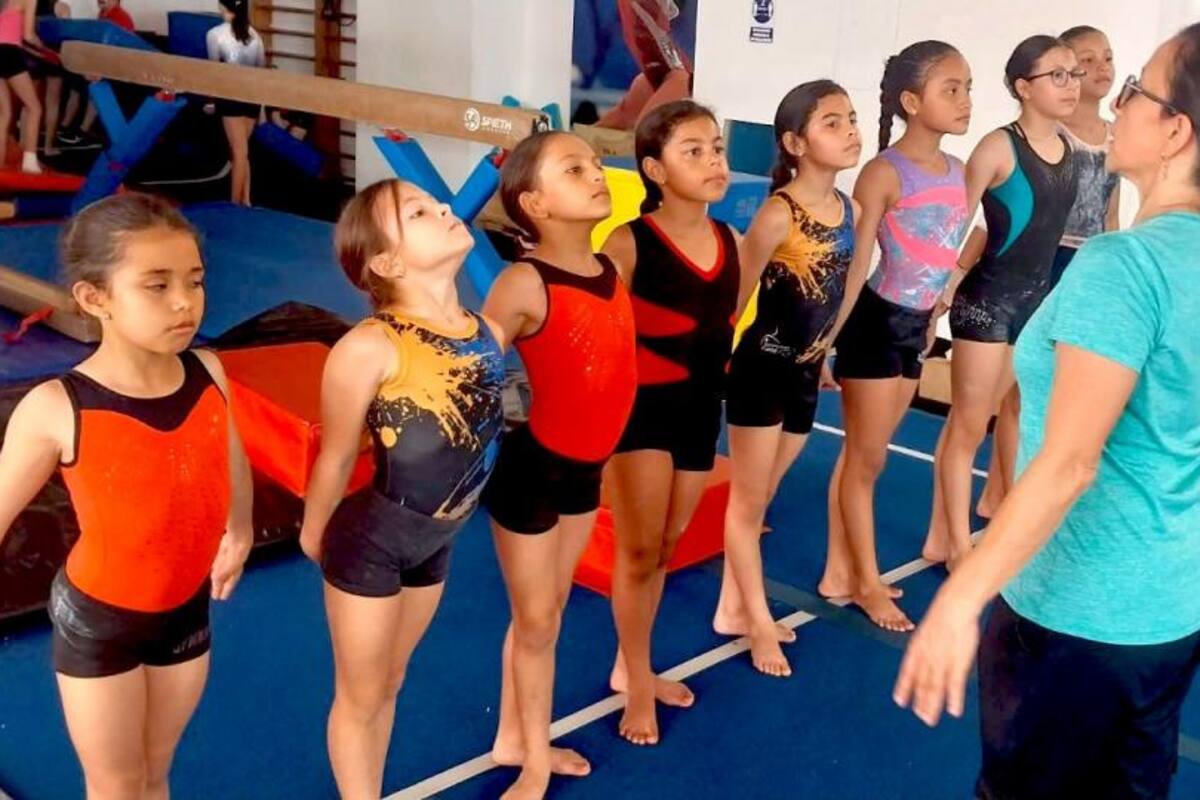 Culminó en Barranquilla el campamento intensivo de gimnasia artística