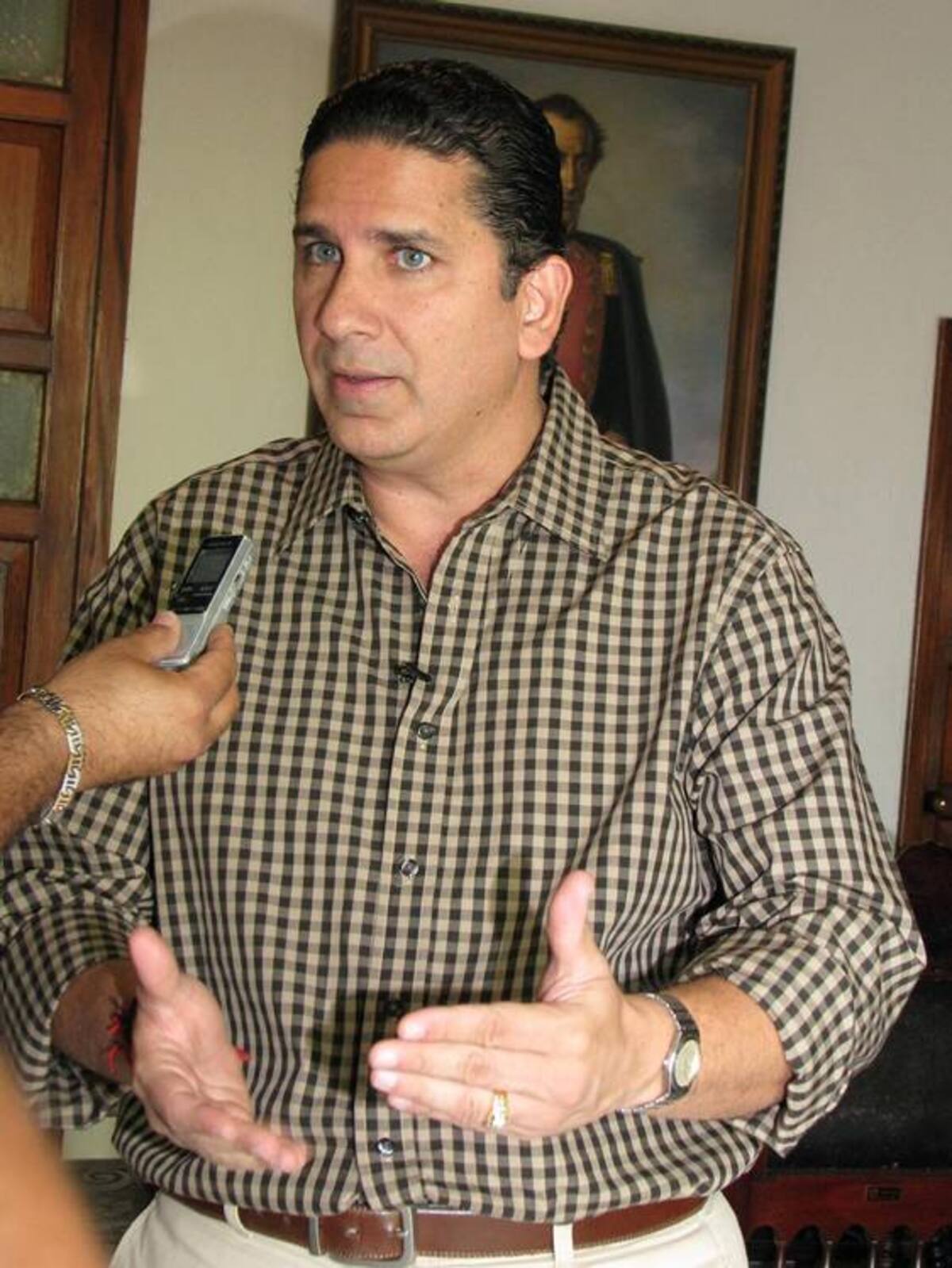 Juan Carlos Gossaín, gobernador de Bolívar. ARCHIVO
