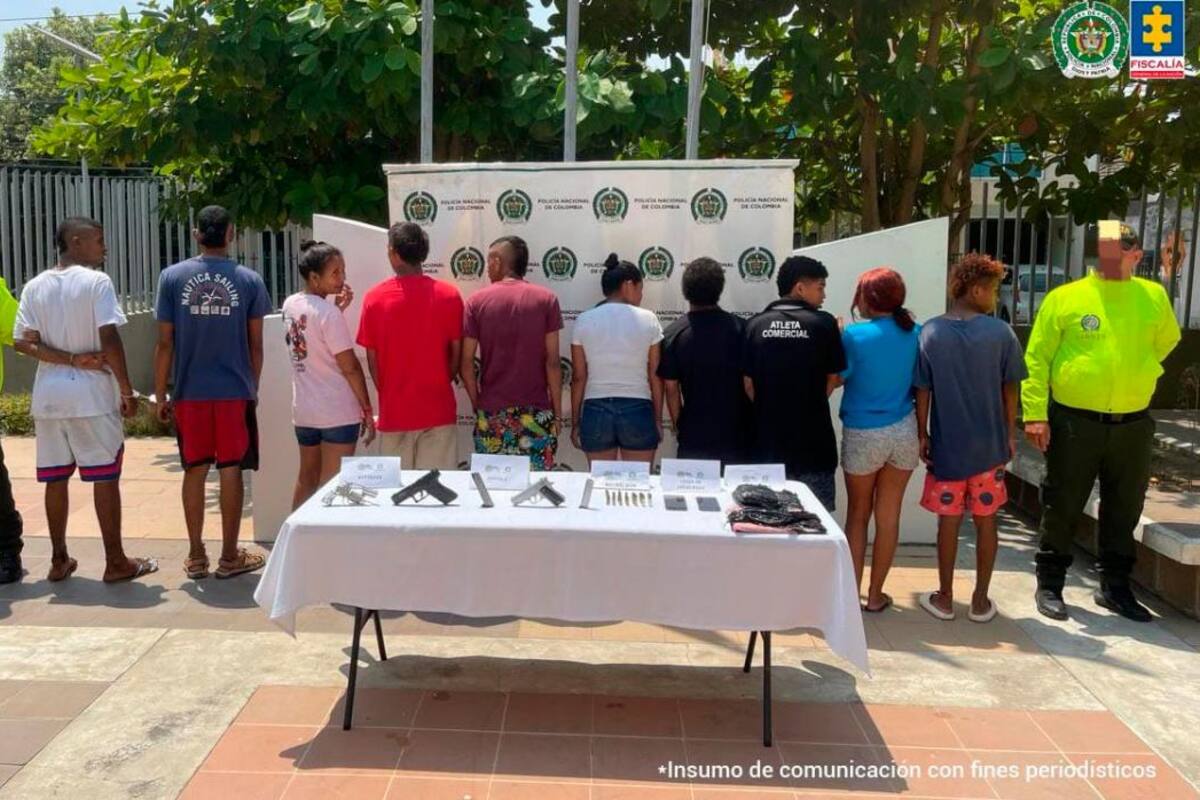 Así delinquía la peligrosa banda que atemorizaba en 5 barrios de Cartagena