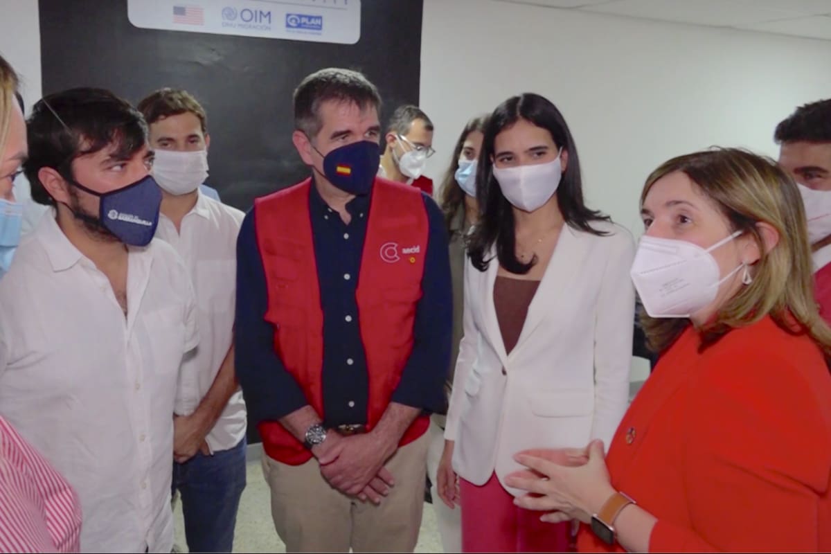 Gobierno español destaca labor de Barranquilla en atención a migrantes