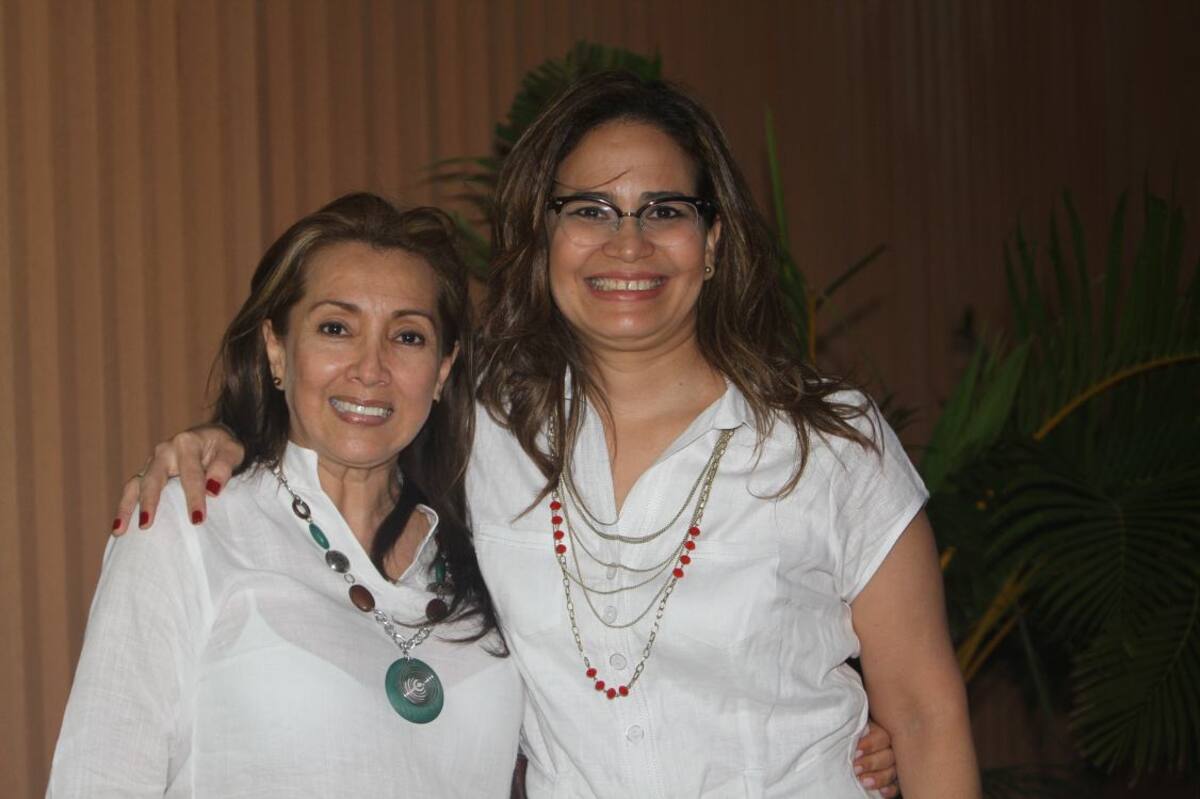 Lucen Gutiérrez y Clara Sagre.