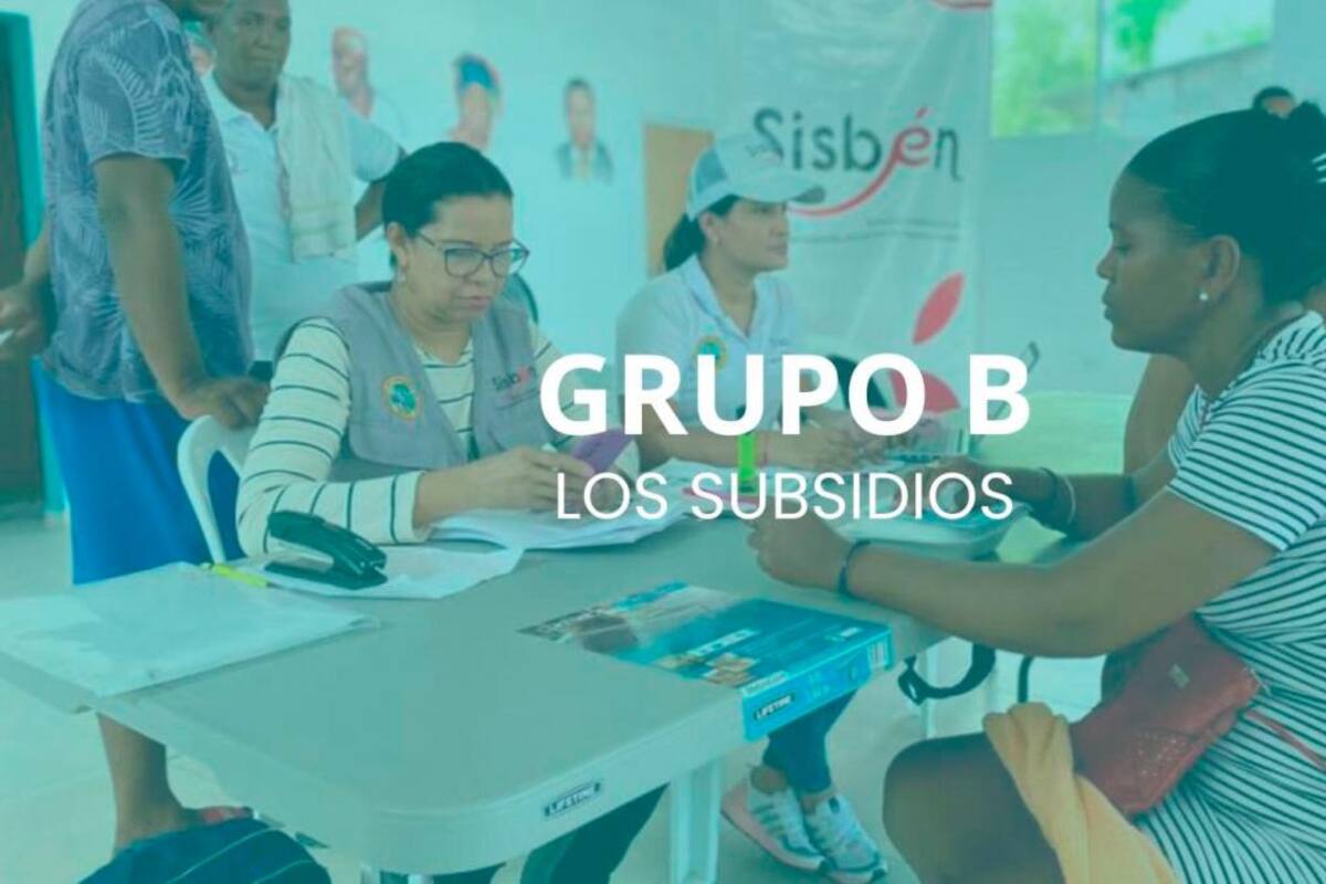 Sisbén grupo B: todos los subsidios que puedes recibir con esta categoría