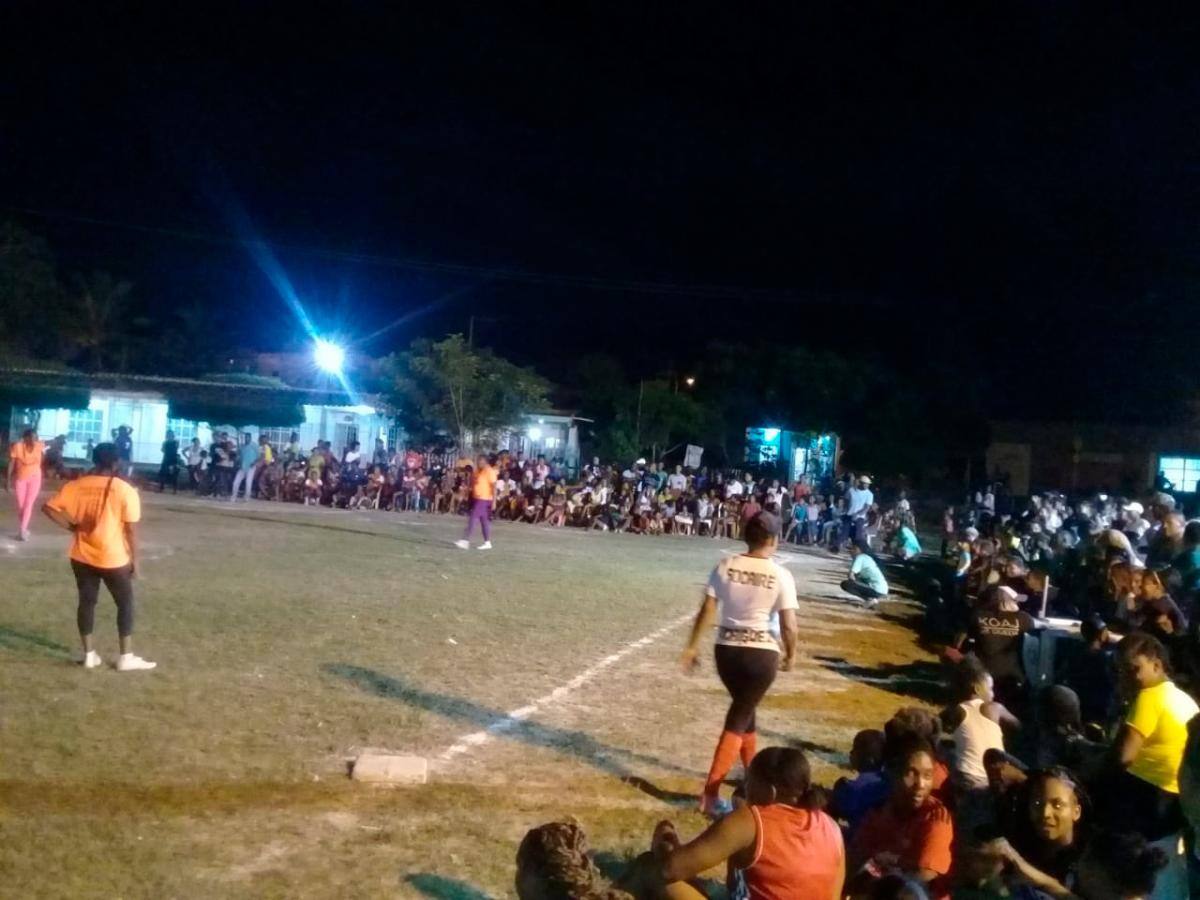 En Pontezuela los juegos se realizan en horas de la tarde y noche.