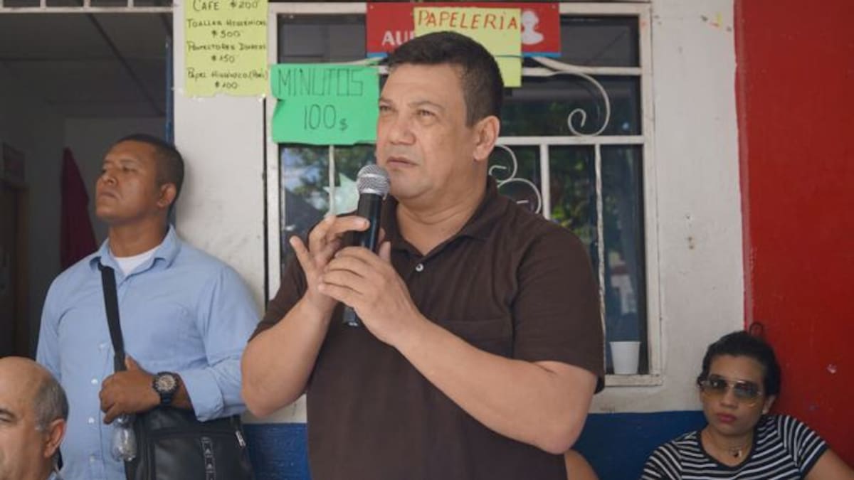 Javier Curi, concejal que propuso que se revise el contrato con Aguas de Cartagena y se le dé prioridad a Bayunca,