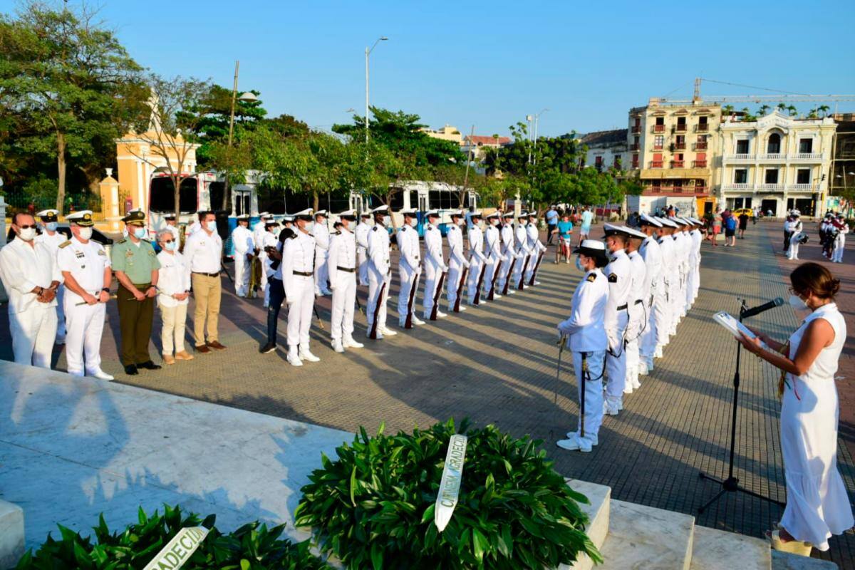 Cartagena conmemoró los 206 años de los Mártires de la Independencia