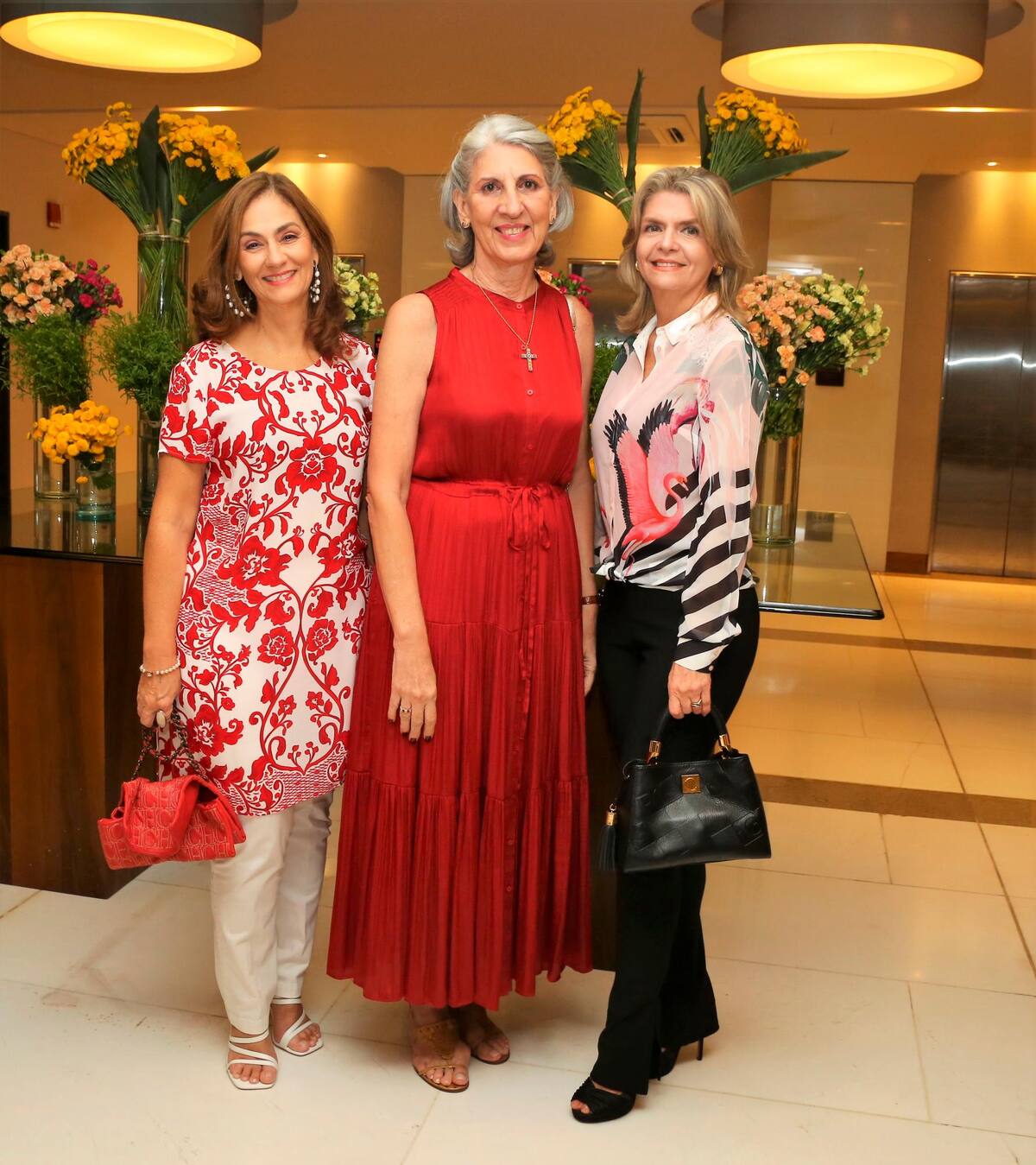 María Claudia Trucco, Sonia Gedeón y Claudia Méndez.