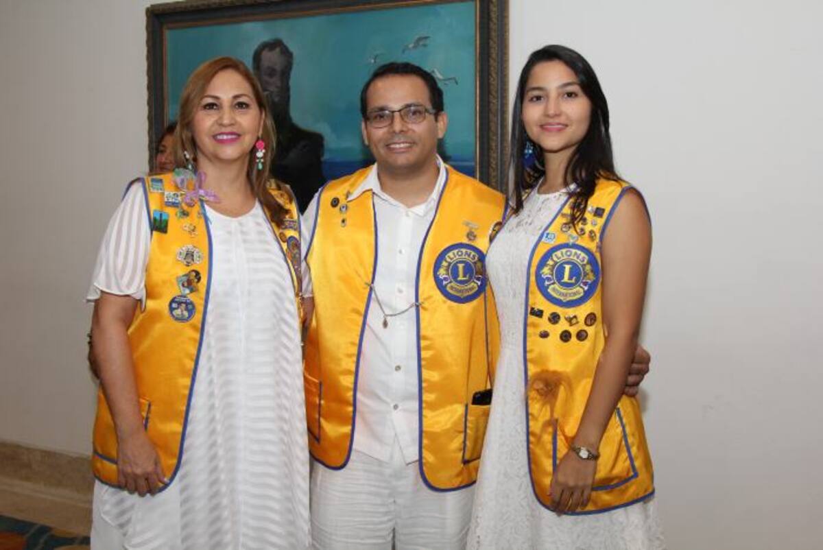 Elvia Caballero, Manuel Raad y Verónica Pérez. KAILLINE GIRALDO