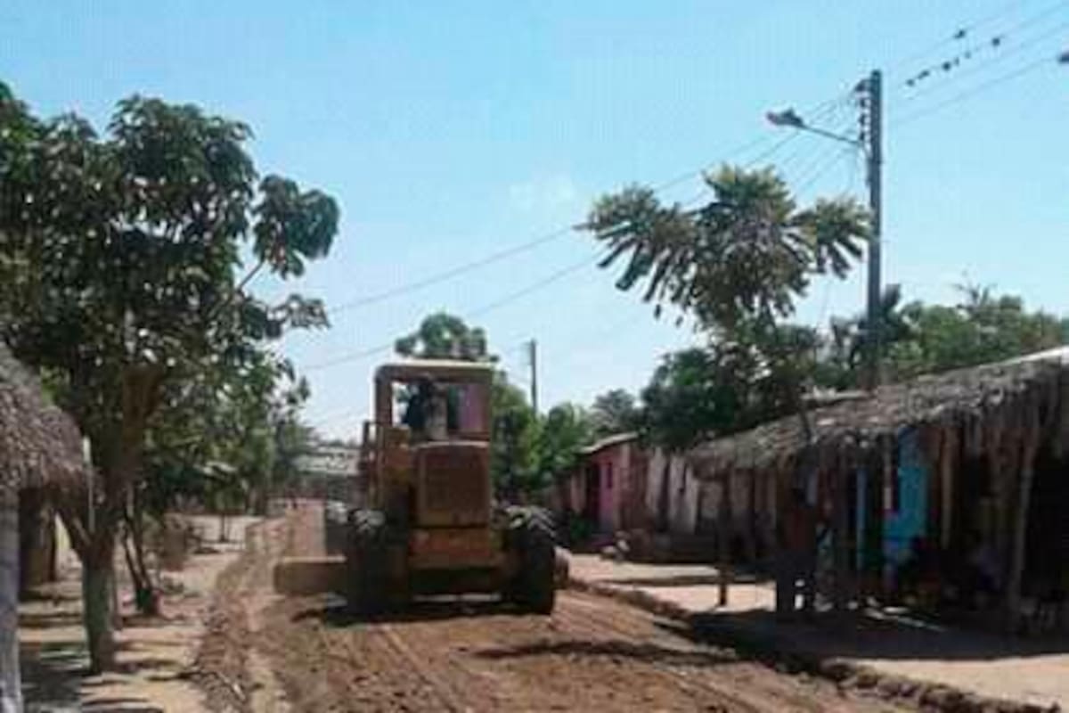 Corregimientos de Talaigua ahora tienen bordillos y cunetas